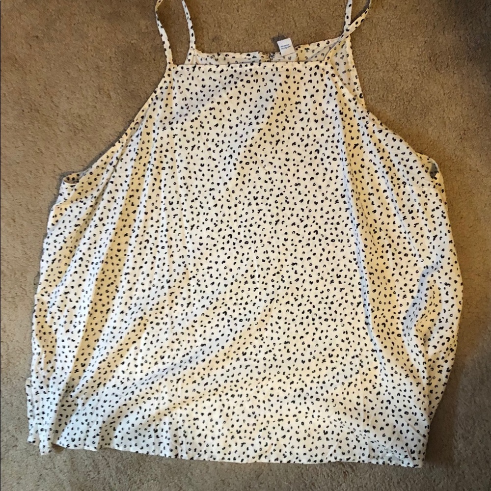 Old Navy Leopard Print Square Neck Cami XXL